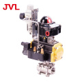 cf8m 1000 wog  3 piece  Pneumatic ball valve